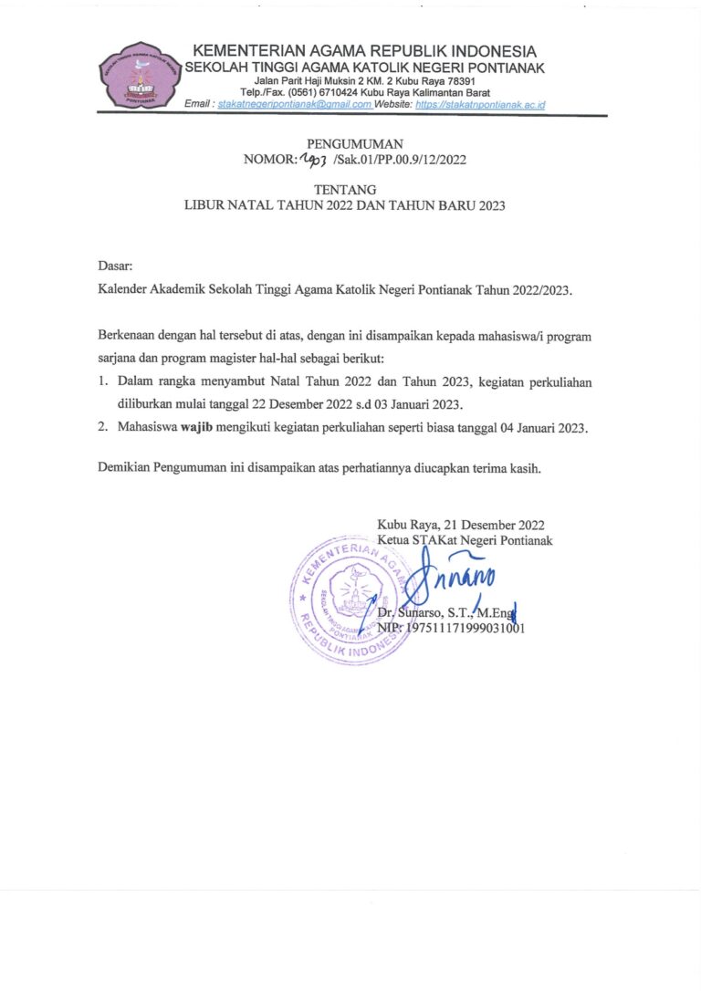 Libur Natal Tahun 2022 dan Tahun Baru 2023